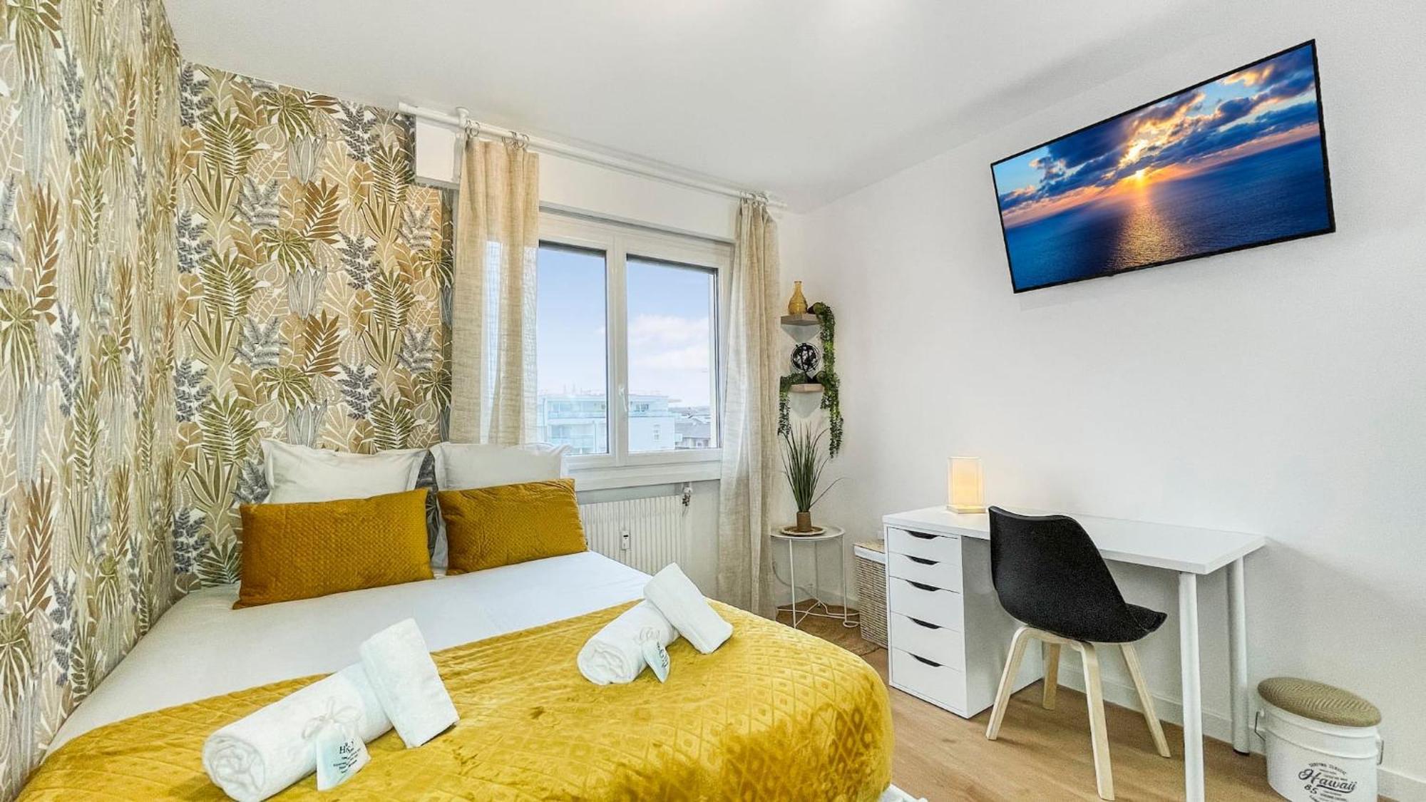 Homey La Coloc Mugi - Colocation Haut De Gamme - Chambres Privees - Balcon - Wifi Et Netflix - Proche Transports Commun Annemasse Luaran gambar